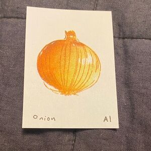 Inciardi Onion Mini Print